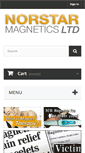 Mobile Screenshot of norstarmagnetics.com